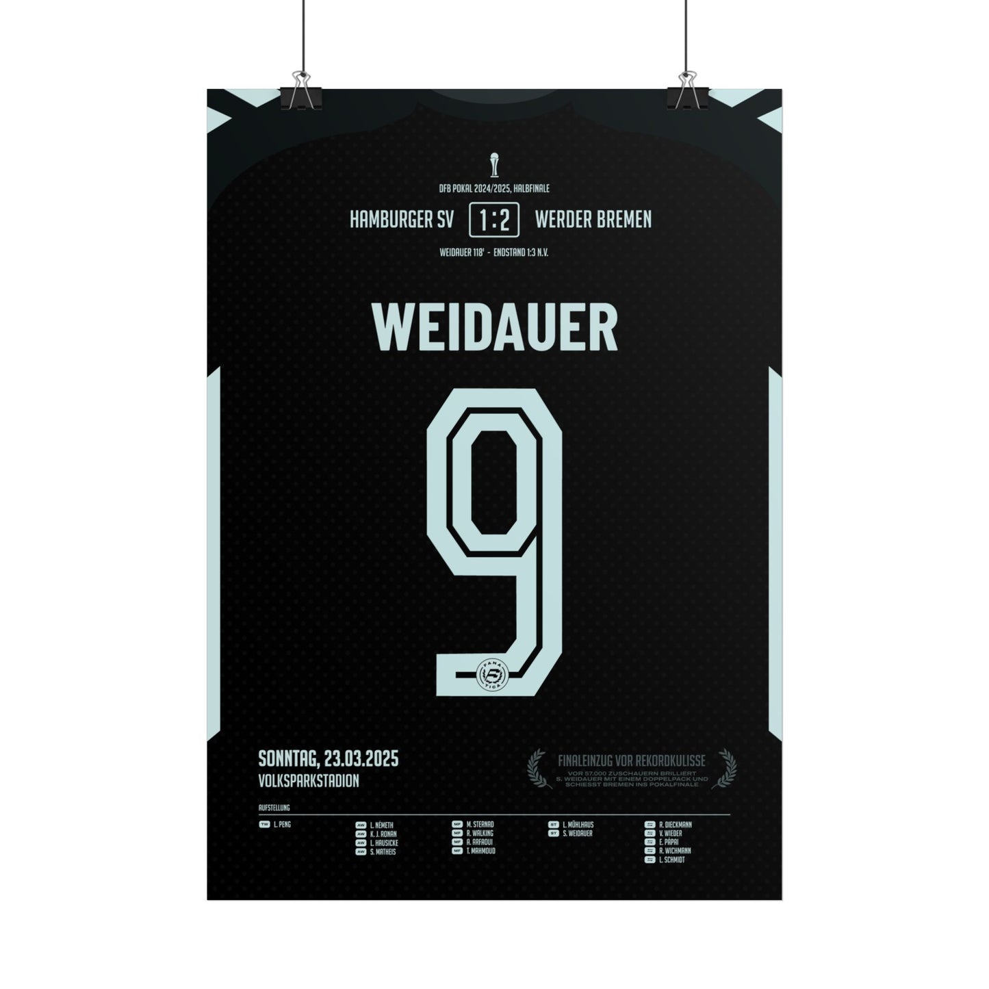 Sophie Weidauer  | 9 • "Finaleinzug vor Rekordkulisse" • 23.03.2025