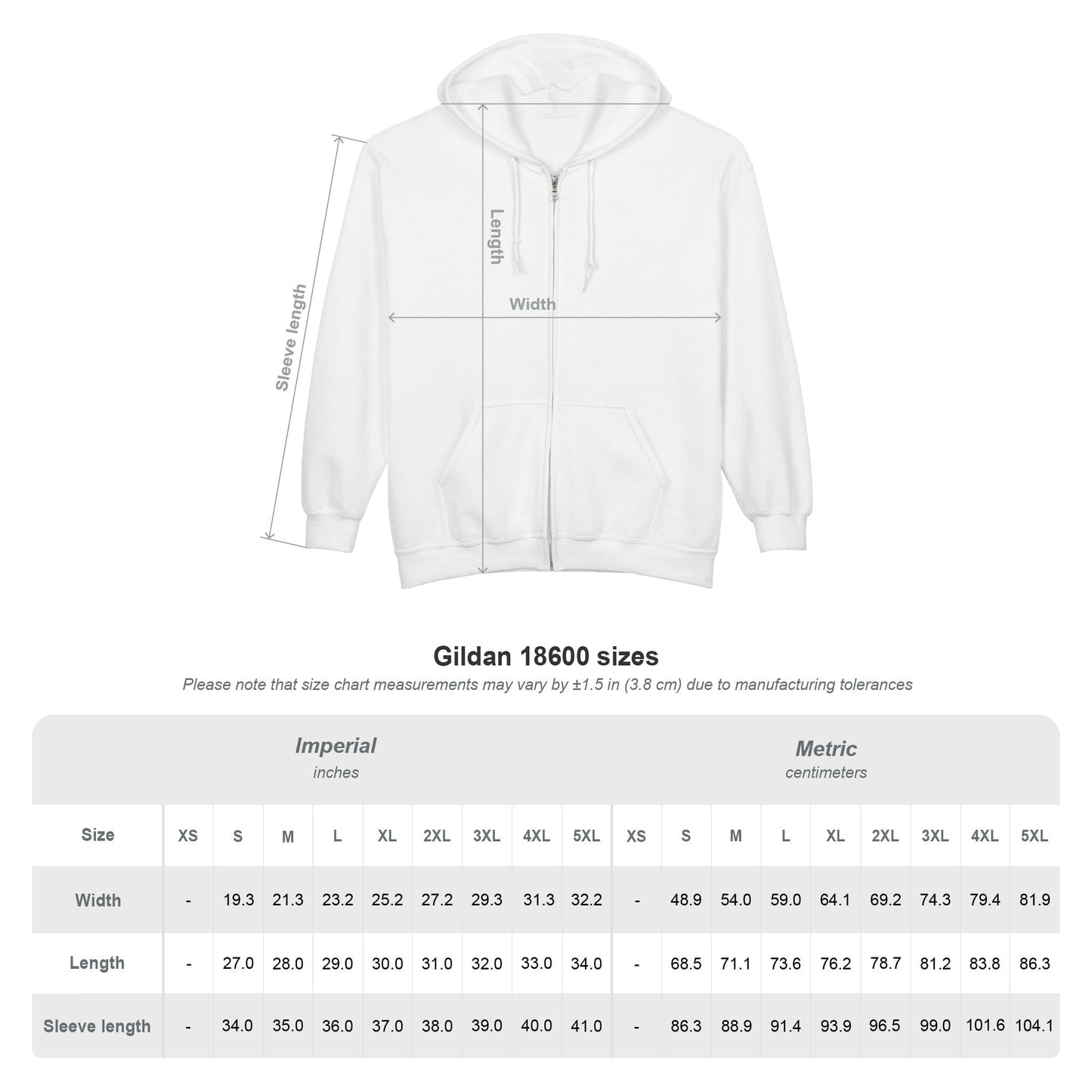 Zip-Hoodie • "BW90" und "Sportliche Vereinigung"