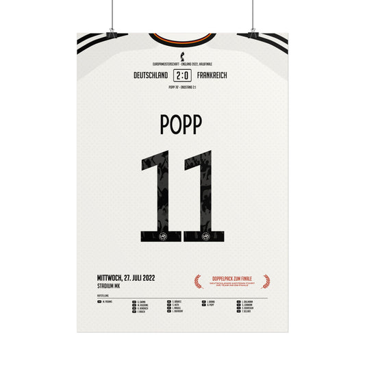 Alexandra Popp | 11 • "Doppelpack zum Finale" • 27.07.2007