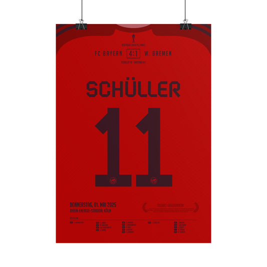 Lea Schüller | 11 • "Dreifach gekrönt – Schüller schießt Bayern zum Double" • 01.05.2025