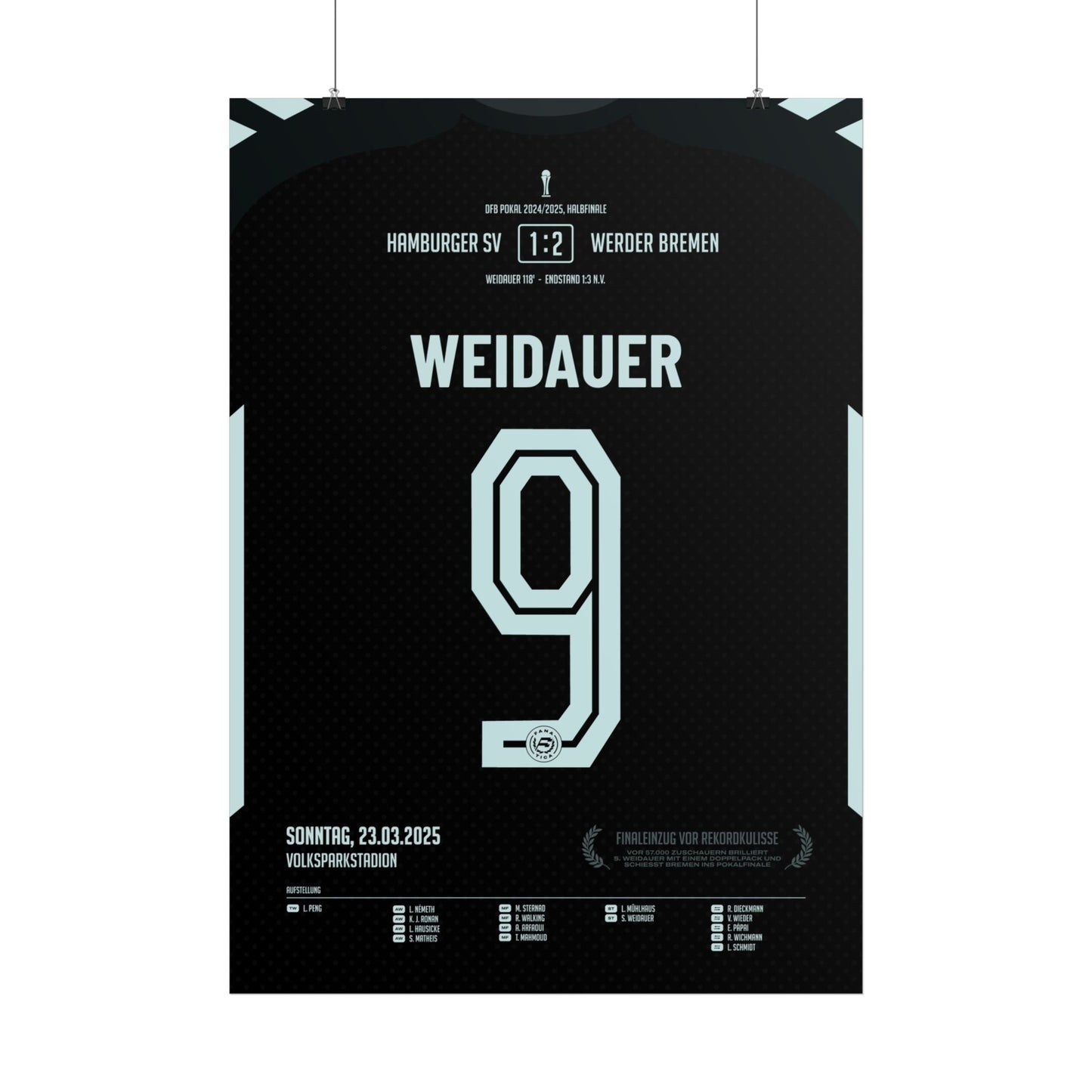 Sophie Weidauer  | 9 • "Finaleinzug vor Rekordkulisse" • 23.03.2025