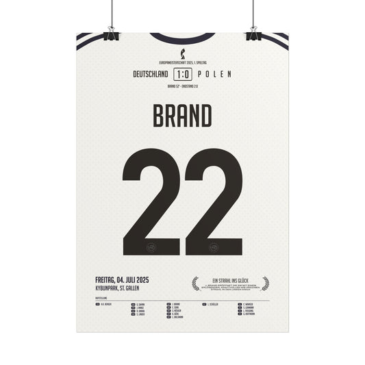 Jule Brand | 22 • "Mit einem Strahl ins Glück!" • 04.07.2025