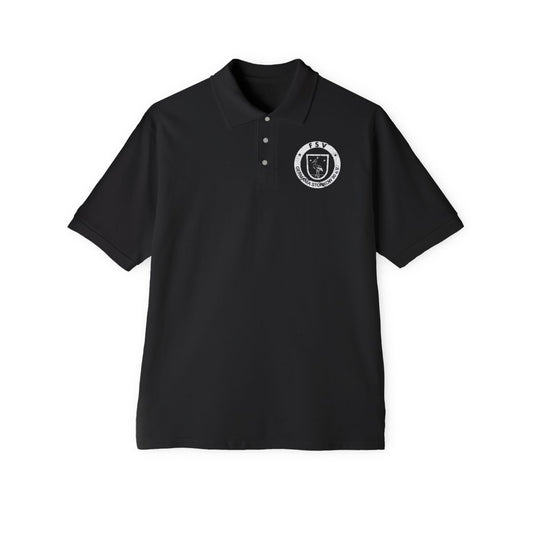 Poloshirt "Schwarz & Weiß, deine Farben"