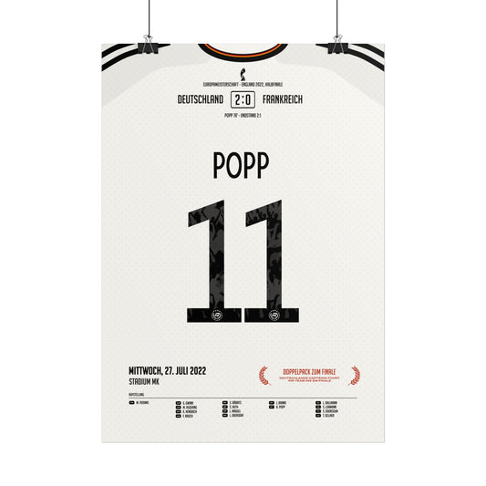 Alexandra Popp | 11 • "Doppelpack zum Finale" • 27.07.2007