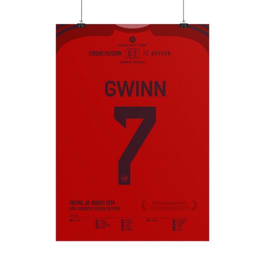 Giulia Gwinn | 7 • "Startschuss mit Präzision – Gwinn serviert zum Sieg" • 30.08.2024