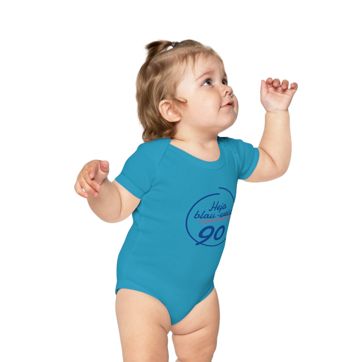 Baby Bodysuit • "Heja blau-weiss 90"