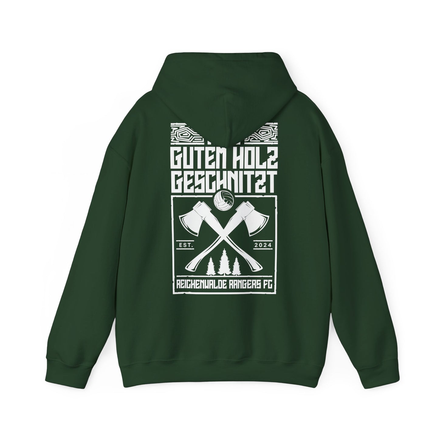 Hoodie "AUS GUTEM HOLZ GESCHNITZT"