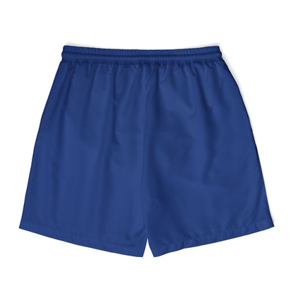 Badehose • Blau-Weiss