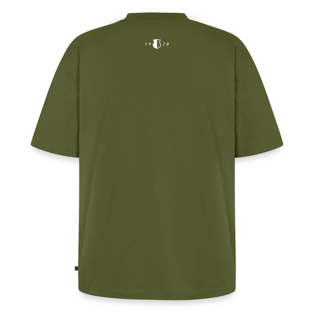 Unisex Premium Oversized Bio T-Shirt • "Dotsch" - Khaki