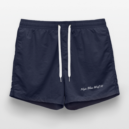 Badeshorts "Heja Blau Weiß 90" - French Navy