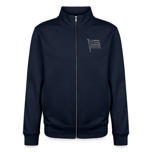 Zip Jacke • Fahne - Navy