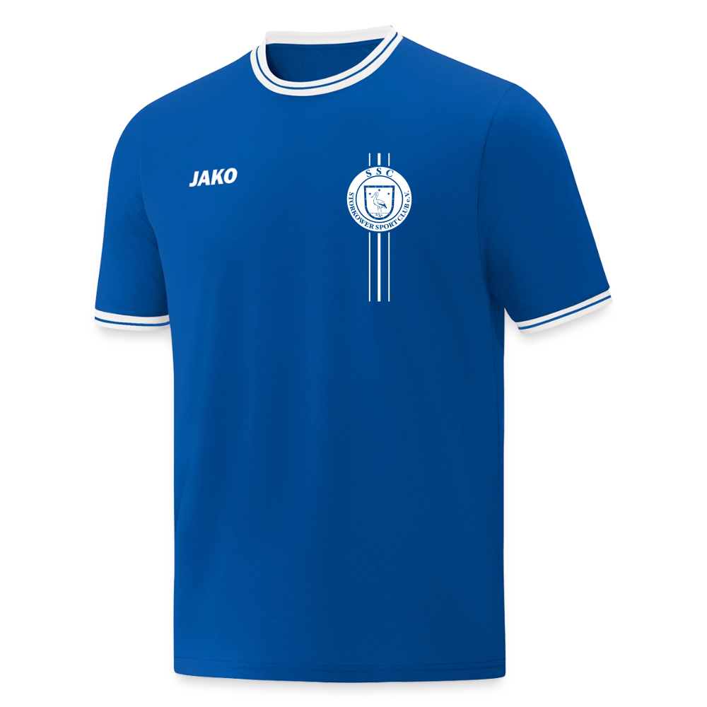 JAKO Kinder Trikot "Wappen-Streifen" - Royal/Weiß