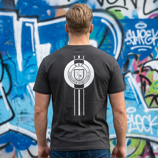 Oversized Shirt "Wappen-Streifen"