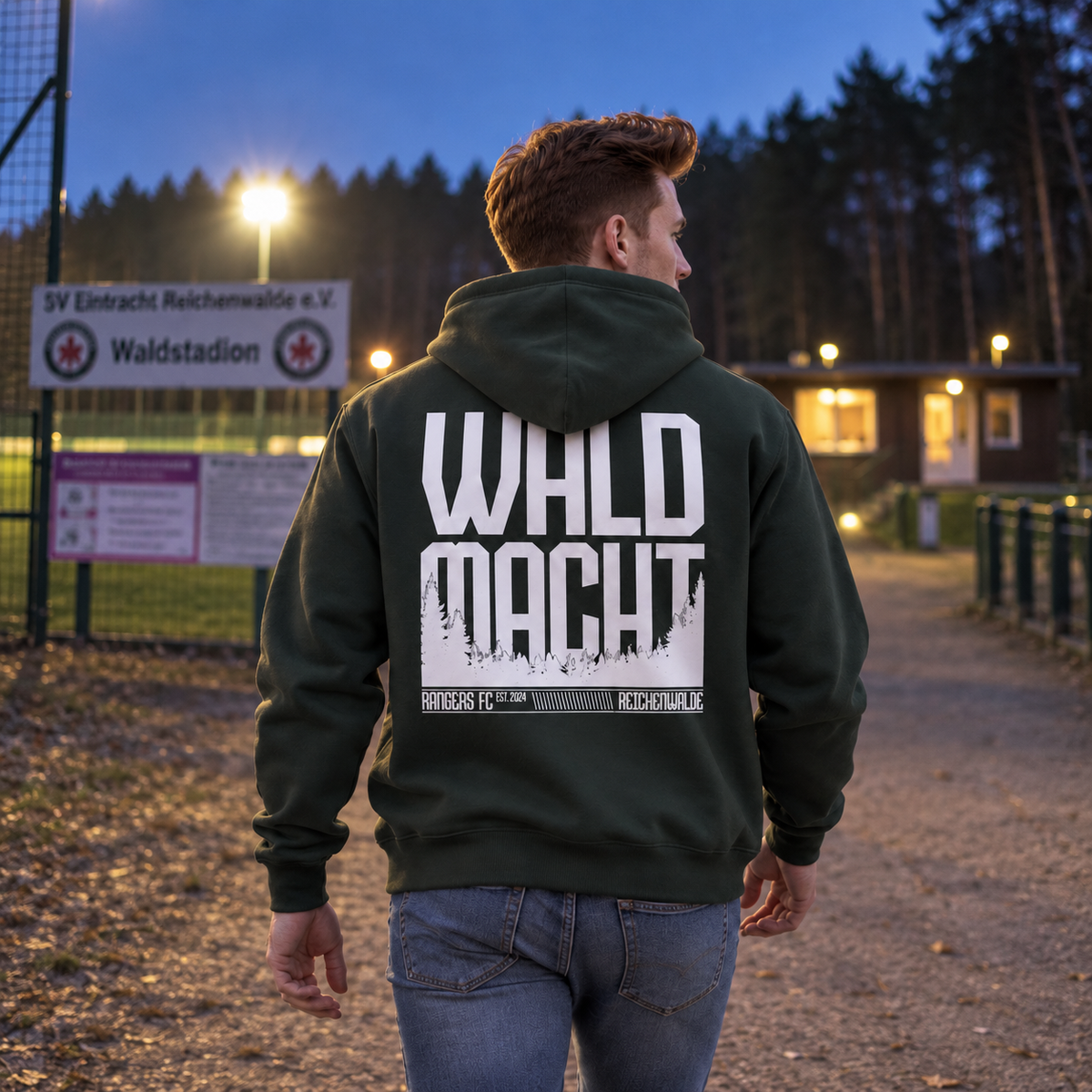 Premium Hoodie "WALDMACHT"