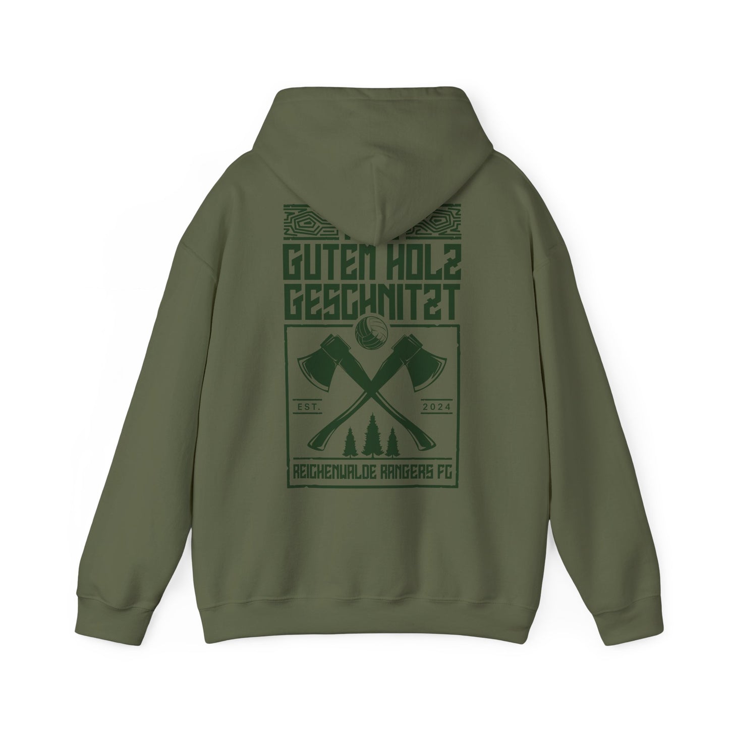 Hoodie "AUS GUTEM HOLZ GESCHNITZT"