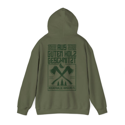 Hoodie "AUS GUTEM HOLZ GESCHNITZT"