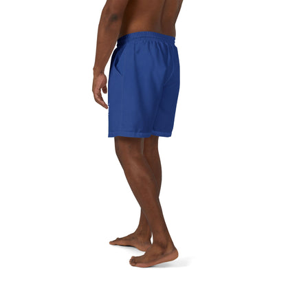 Badehose • Blau-Weiss