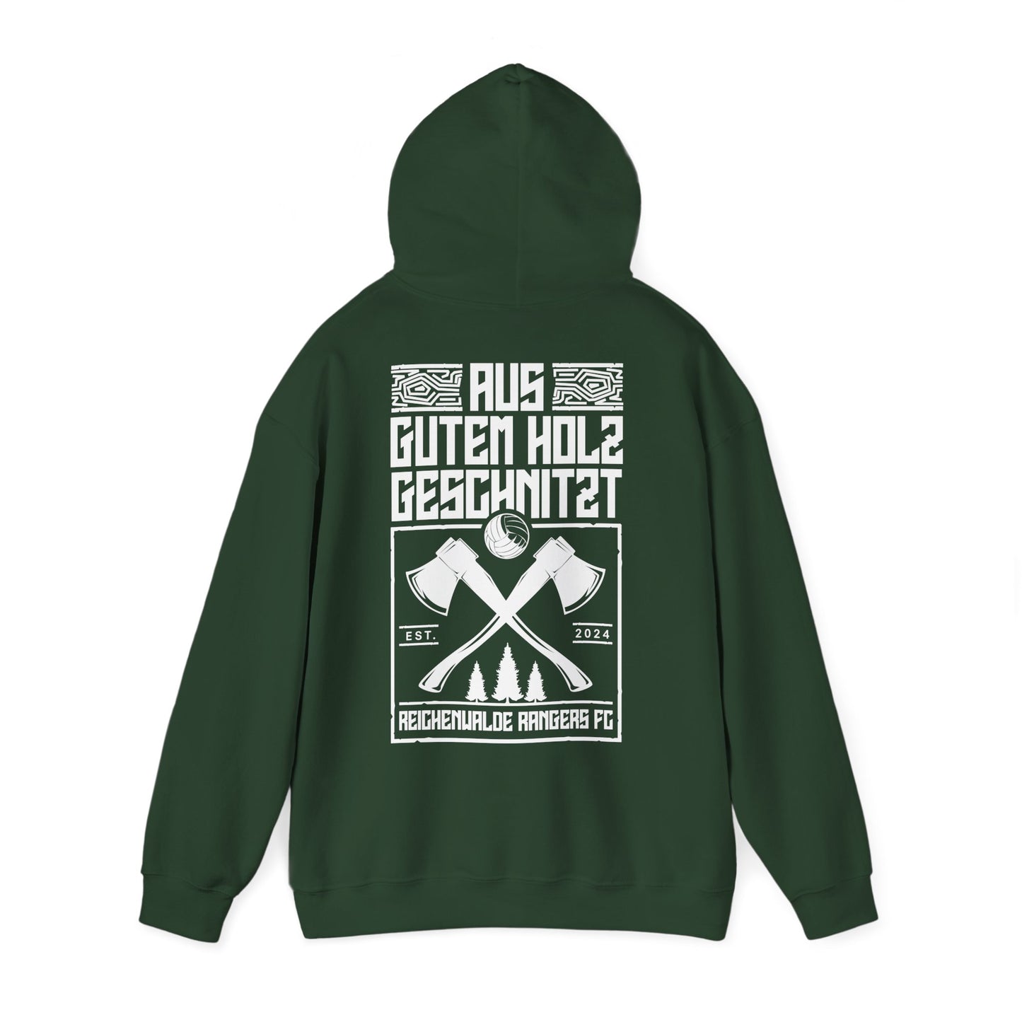 Hoodie "AUS GUTEM HOLZ GESCHNITZT"